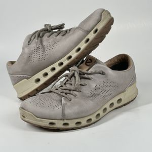 ECCO Cool 2.0 Gray Leather Gore-Tex Surround Lace Up Shoes Mens Size 6 EU 40
